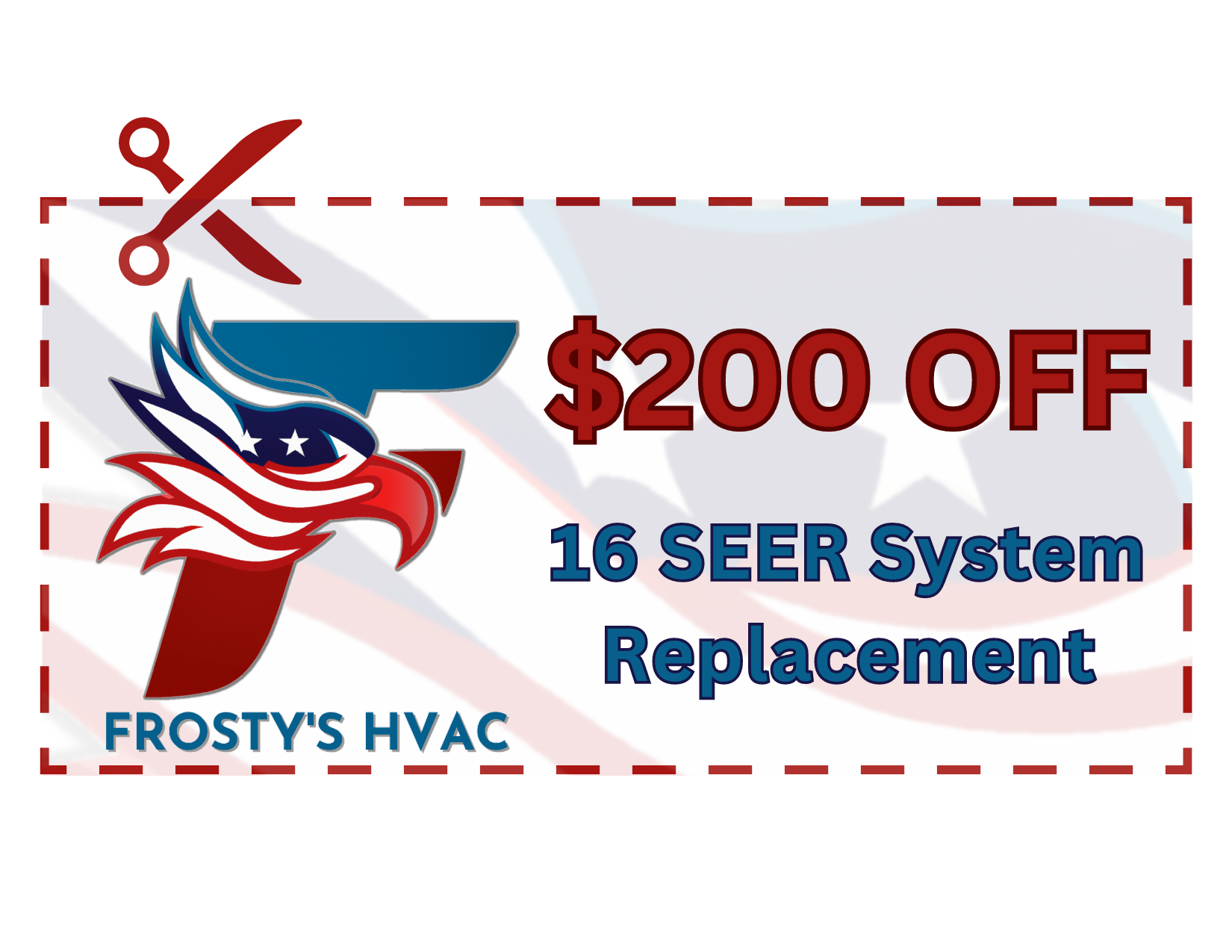 $200 discount for air conditioning system replacement