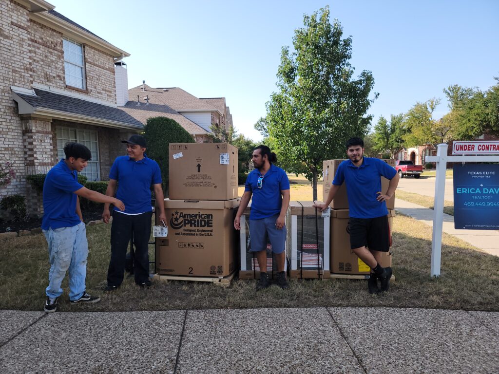 Frosty's HVAC Team in Dallax, Texas